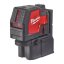 Milwaukee L4 CLLP-301C aku kombinovaný křížový liniovo-bodový laser USB 1x3Ah 4933478099