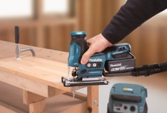 Makita DJV185RTJ aku bezuhlíková přímočará pila Li-ion LXT 18V 2x5,0 Ah