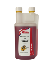 Elvin olej  2T s dávkovačem červený 1 l
