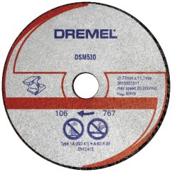 DREMEL DSM 510 řezný kotouč pro DSM20