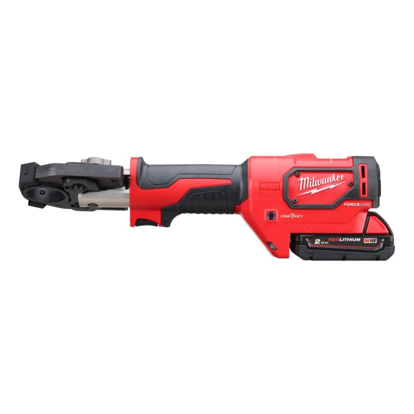 Milwaukee M18 HCCT-201C FORCE LOGIC Hydraulické krimpovací kleště na kabely 53 kN  1x 2Ah 4933451194