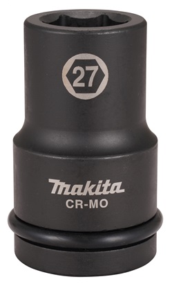 Makita E-24686 klíč nástrčný hluboký 1", čtyřhran, 27x90 mm