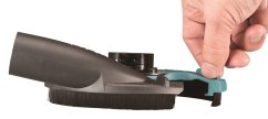 Makita 191W05-0 kryt odsávání prachu broušení 125 mm pouze pro nové typy brusek
