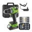 Procraft PA18LiH-1B-C aku vrtací šroubovák 20 V 1x2Ah + BS-37 sada bitů