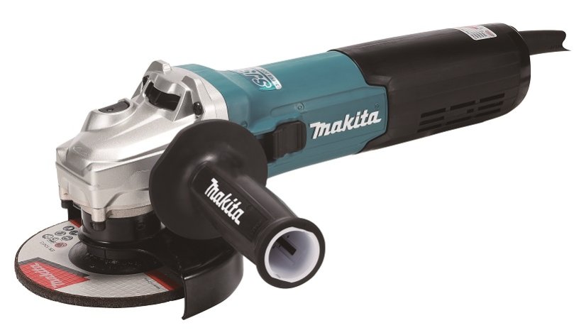 Makita GA5090X01 úhlová bruska s regulací 125mm SJS elektronika 1900W