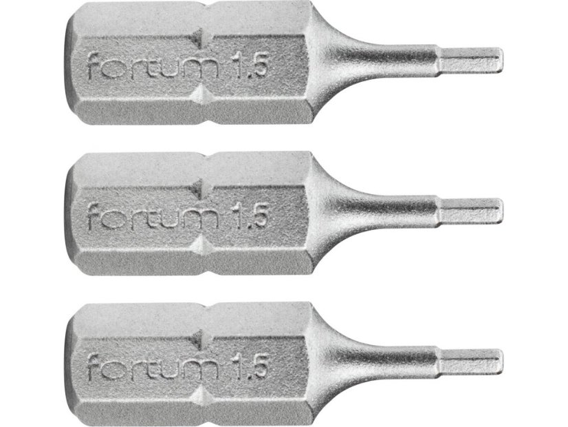 FORTUM 4741501 hrot imbus sada 3ks, H 1,5x25mm, S2