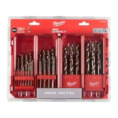 Milwaukee sada vrtáků do kovu HSS-Co RED COBALT 25 ks 4932493868