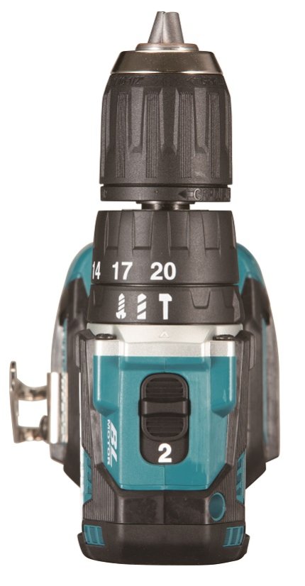 Makita DHP487RAJ aku bezuhlíkový příklepový šroubovák Li-ion LXT 18V 2,0 Ah, Makpac