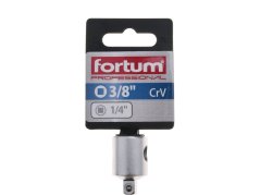 FORTUM 4700909 adaptér, vnitřní 3/8"- vnější 1/4"