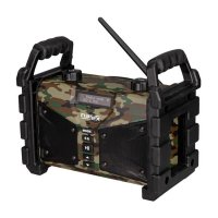 Narex 65406326 CBT 02 přenosné pracovní rádio s funkcí Bluetooth a Powerbanky Camouflage