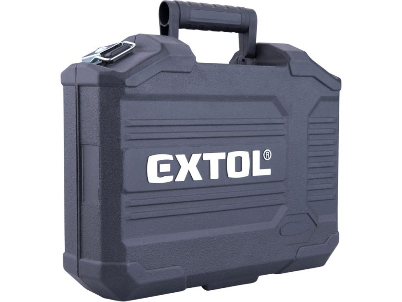 EXTOL CRAFT 404117 bruska přímá s ohebným nástavcem, 210ks, 135W