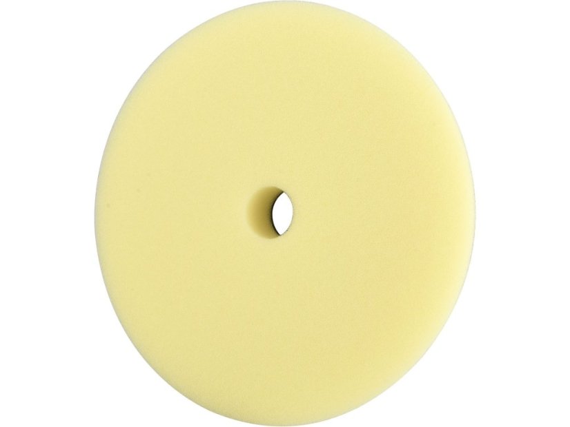 EXTOL PREMIUM 8804548 kotouč leštící pěnový, orbitální, T80, žlutý, ?150x25mm, suchý zip ?127mm