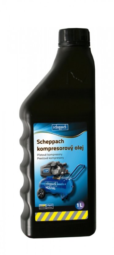 kompresorový olej Scheppach 1l