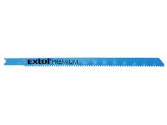 EXTOL PREMIUM 8805705 plátky do přímočaré pily 5ks, 106x1,8mm, Bi-metal