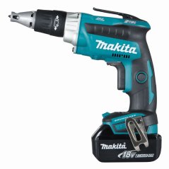 Makita DFS250RFJ aku šroubovák Li-ion 18V/3,0Ah, systainer