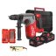 Milwaukee ELVINSET39 M18FHX-552X aku kombinované kladivo SDS-plus 2,5 J + 7 dílná sada vrtáků SDS-plus 2x5,5Ah 4933478889