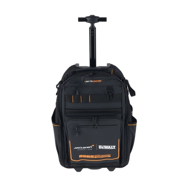 Dewalt DWST60101-9 batoh s kolečky a teleskopickou rukojetí limitovaná edice McLaren