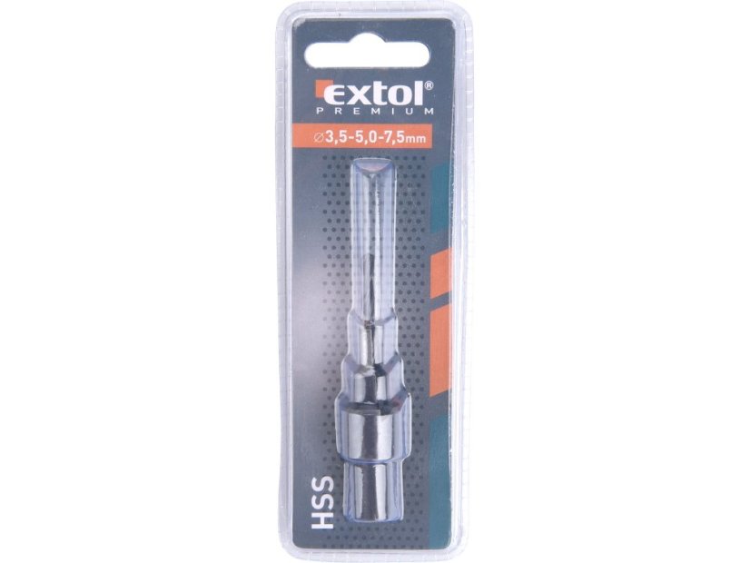 EXTOL PREMIUM 8801205 vrták na konfirmáty, pro šroub 5mm, O vrtáku 3,5mm, HSS