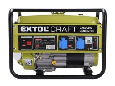 EXTOL CRAFT 421000 elektrocentrála benzínová, 6,5HP/2,8kW