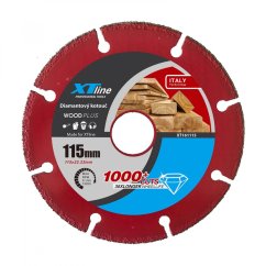 XTline XT161115 Kotouč univerzální na dřevo,plast 115mm
