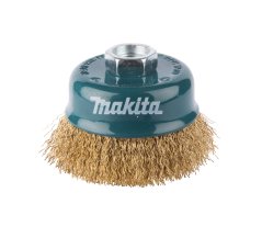 Makita D-39768 hrncový kartáč mosazný drát vlnitý 75mm M14