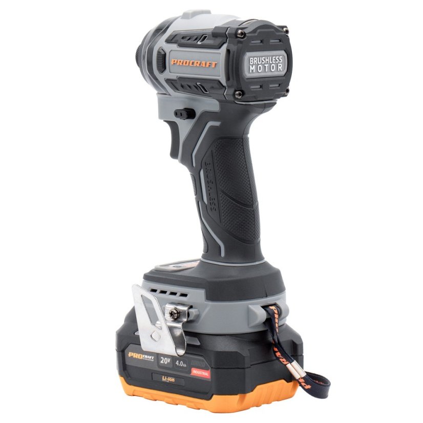 Procraft Industrial ID20A-1b aku rázový utahovák 1/4" 180 Nm 20 V 1x4Ah
