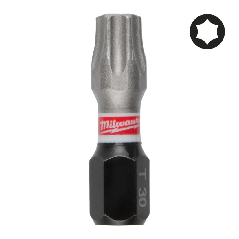 Milwaukee TX30x25 mm šroubovací bit Shockwave 25ks 4932430886