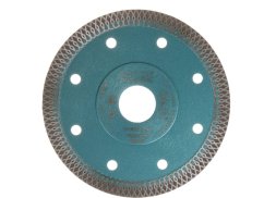 EXTOL INDUSTRIAL 8703041 kotouč diamantový řezný, turbo Thin Cut, suché i mokré řezání, 115x22,2x1,5mm