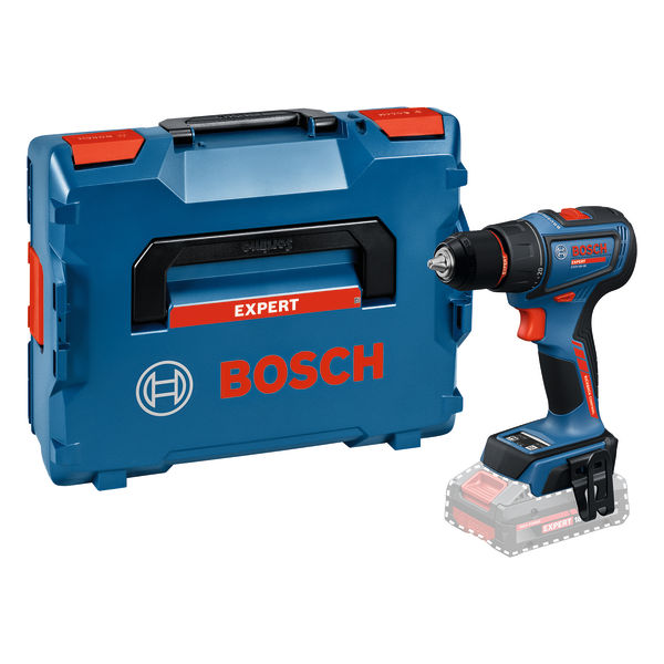 Akumulátorová vrtačka Bosch EXSR18V-90 s přepravním kufříkem.