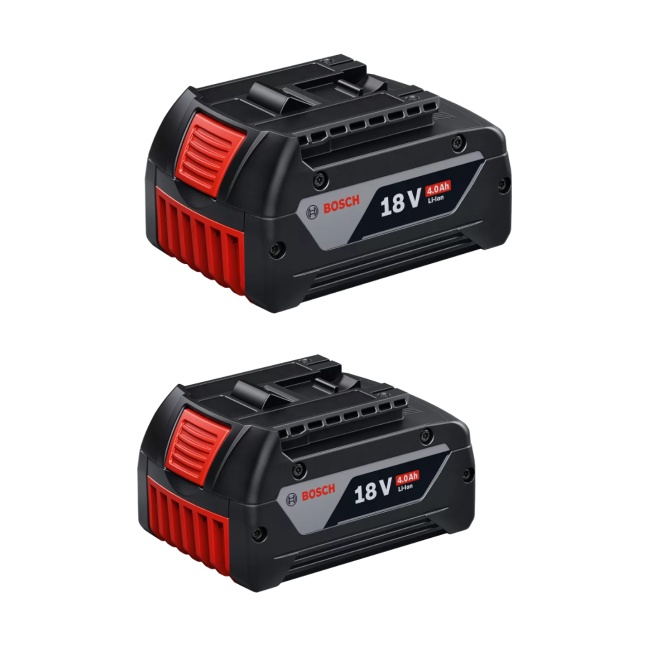 Bosch GBH 180-LI+GSR 180-LI aku sada 18V 2x 4Ah 0615990M31