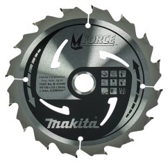 Makita B-31930 kotouč pilový dřevo MFORCE 165x2x20mm 16Z = old B-07901