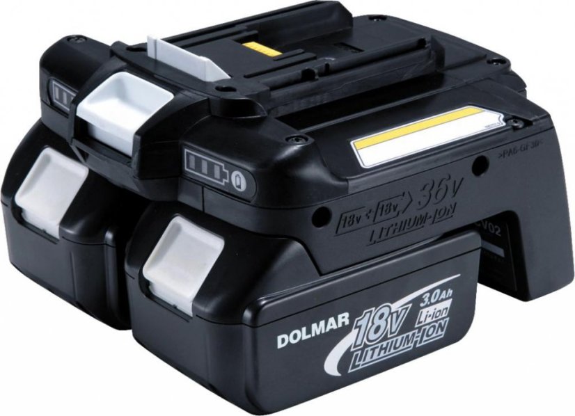 Adaptér BCV03  Li-ion 36/2x18 V