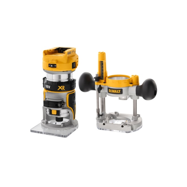 Dewalt DCW604NT aku frézka kombinovaná 18V XR bez aku