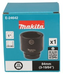 Makita E-24642 klíč nástrčný 1", čtyřhran, 55x84 mm