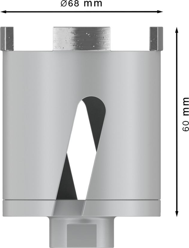 Bosch diamantová vrtací korunka 82 mm na zásuvky 2608599047