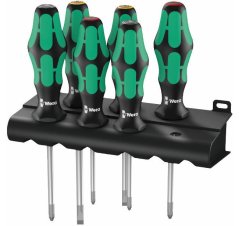 WERA - sada šroubováků Kraftform plus Lasertip 335/350/355/6 tříkomponentní