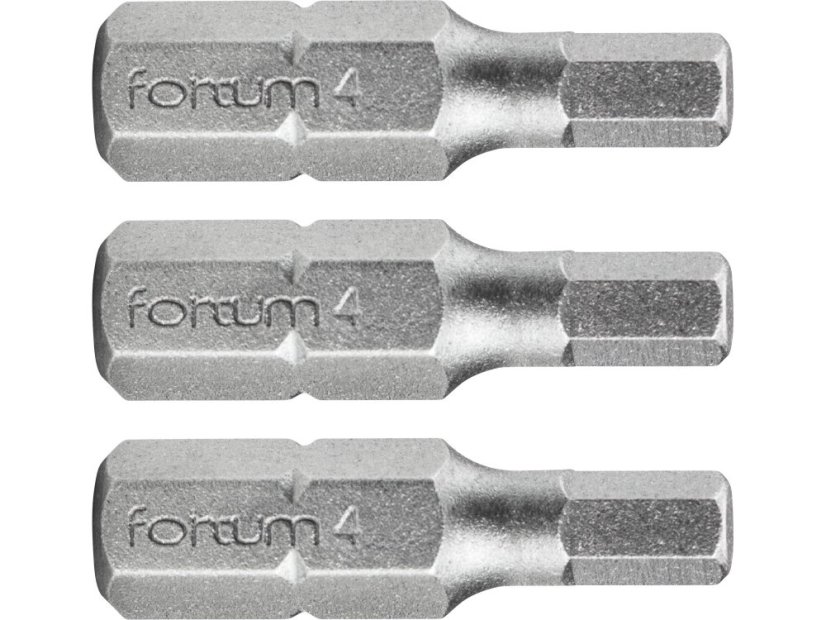 FORTUM 4741505 hrot imbus sada 3ks, H 4x25mm, S2