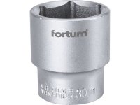 FORTUM 4700430 hlavice nástrčná 1/2", 30mm, L 44mm