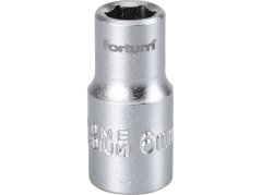 FORTUM 4701406 hlavice nástrčná 1/4", 6mm, L 25mm