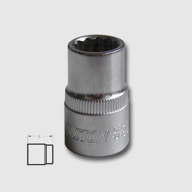 HONITON H1728 hlavice nástrčná dvanáctihraná 1/2" 28mm