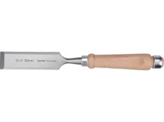 EXTOL PREMIUM 8812332 dláto s kvalitní bukovou rukojetí, 32mm, délka 290mm, CrV