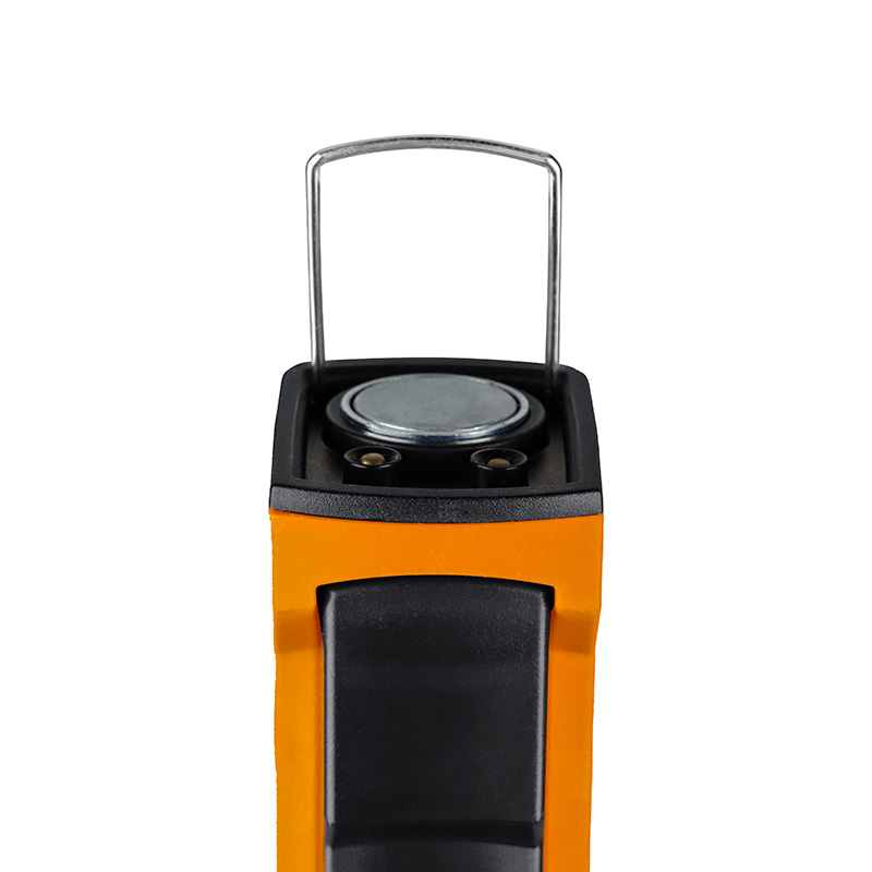 Solight WM20 pracovní nabíjecí LED lampa, 500lm + 70lm, COB, Li-Ion, USB, černooranžová