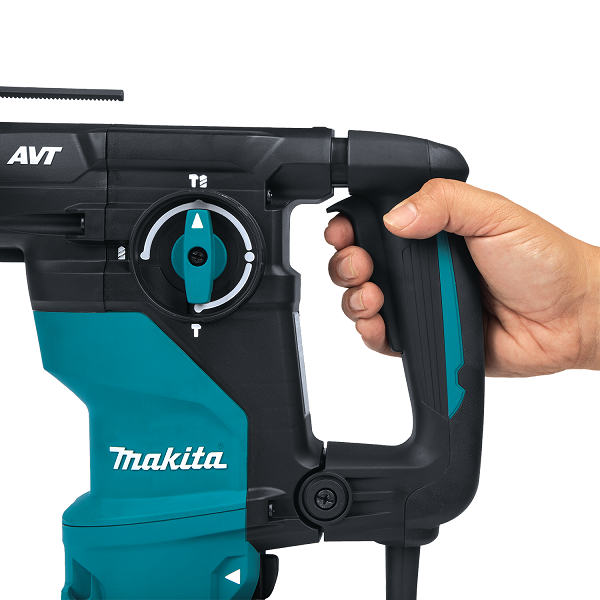 Makita HR3012FCWJ kombinované kladivo s výměnným sklíčidlem a AVT 3,9J, 1050W