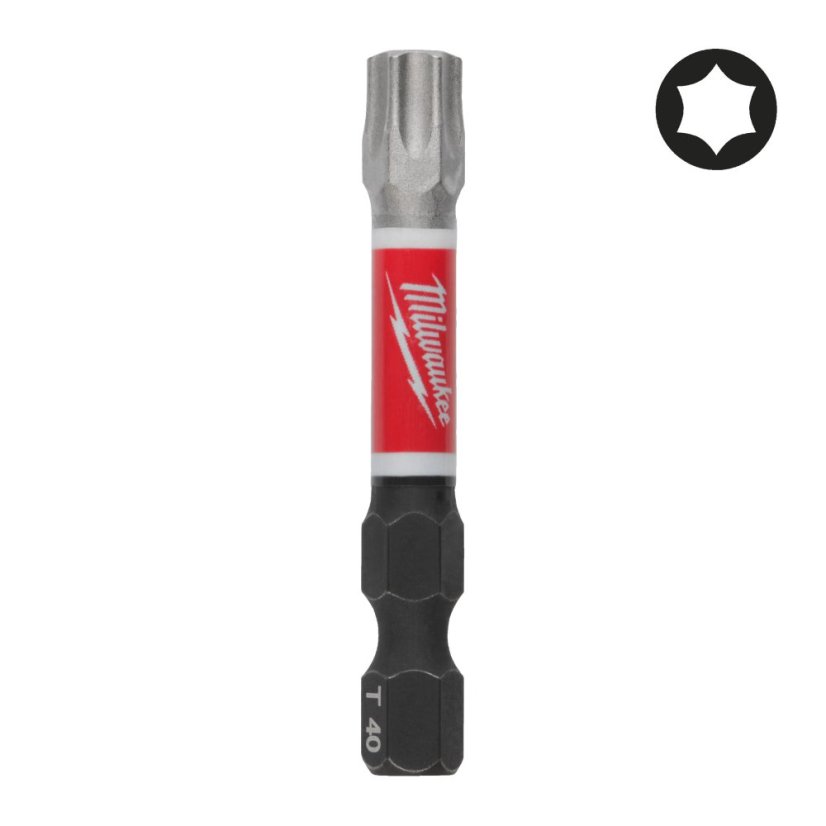 Milwaukee TX40 x 50 mm  šroubovací bit Shockwave 4932430890