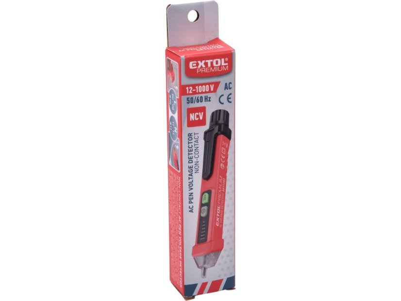 Extol Premium zkoušečka napětí 12-1000V, bezkontaktní