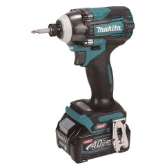 Makita TD004GD201 aku rázový šroubovák 1/4" Li-ion XGT 40V 2x2,5Ah Makpac