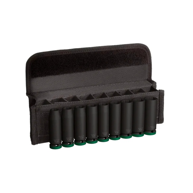 Bosch 9 dílná sada nástrčných prodloužených hlavic Pro Impact 1/2" 2608003040