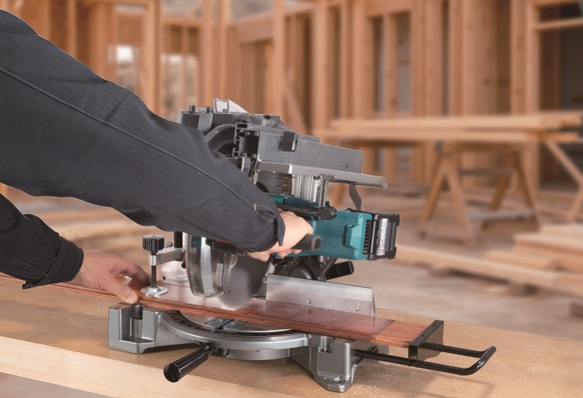 Makita LH001GZ aku stolní a pokosová pila s AWS 260mm Li-ion XGT 40V bez aku Z