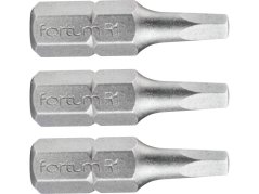 FORTUM 4741601 hrot čtverec sada 3ks, SQ 1x25mm, S2