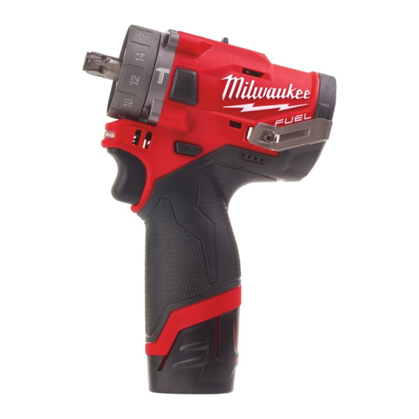 Milwaukee M12 FUEL™ FPDXKIT-202X kompaktní příklepová vrtačka s rychlovýměnným sklíčidlem 4933464138